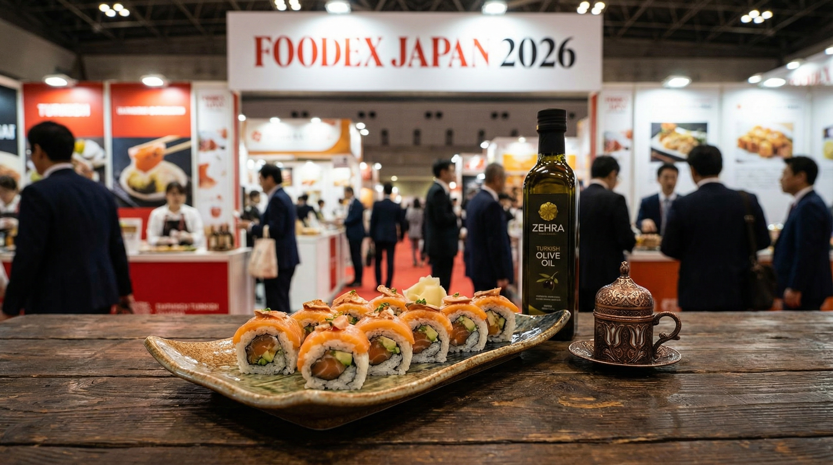 FOODEX Japan 2026 fuarinda Turk gida urunleri tanitimi