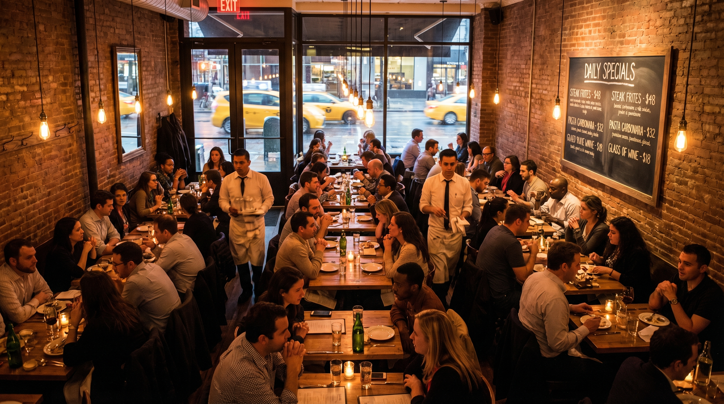 New York'ta restoran fiyatları tartışması