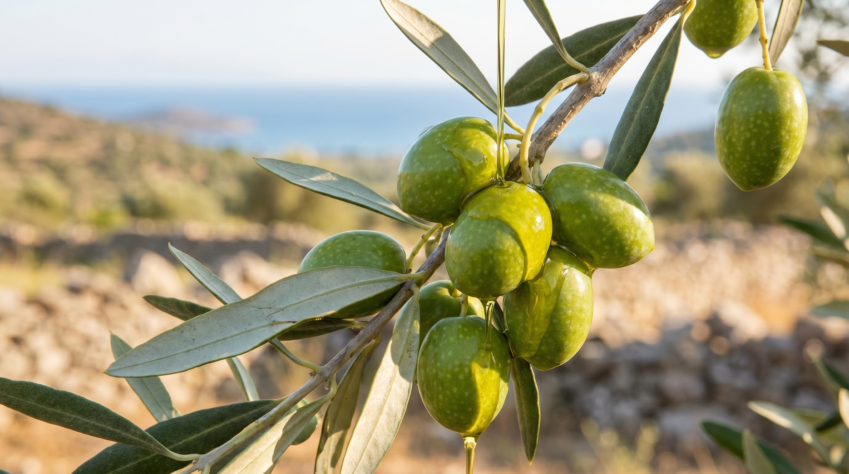 Edremit yeşil çizik zeytini ve zeytinyağı