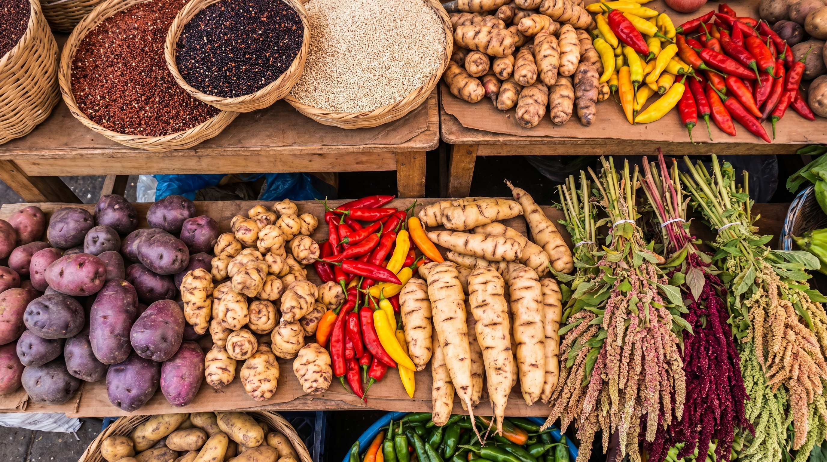 And dağlarından Lima'ya: Peru'nun renkli Andean malzemeleri