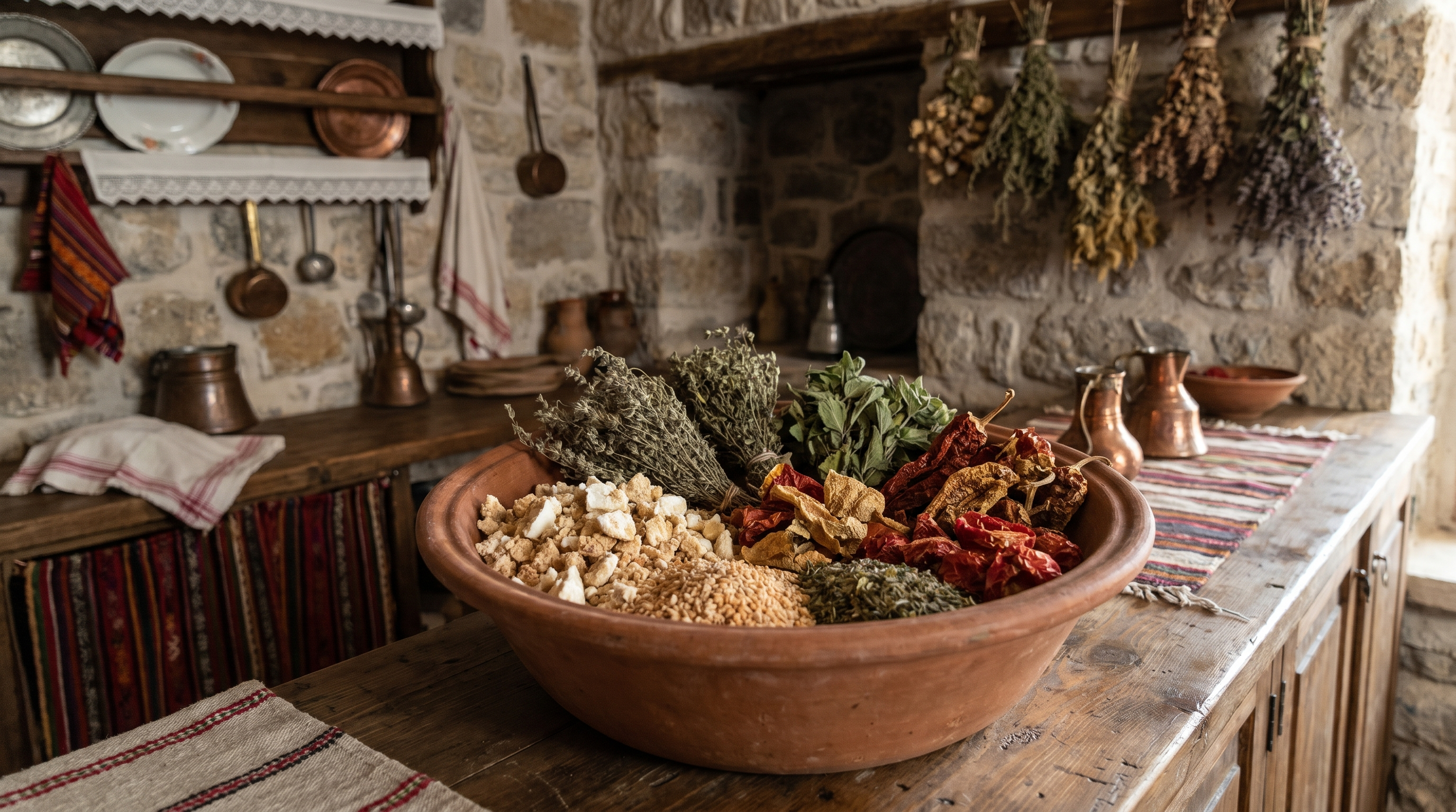 Anadolu'nun yabani bitkileri ve yerel malzemeleri