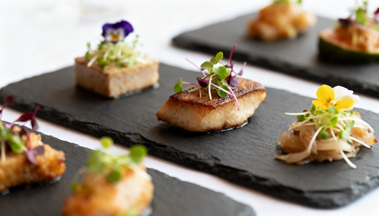 Fine dining küçük porsiyon sunumu — Ozempic çağının yeni trendi