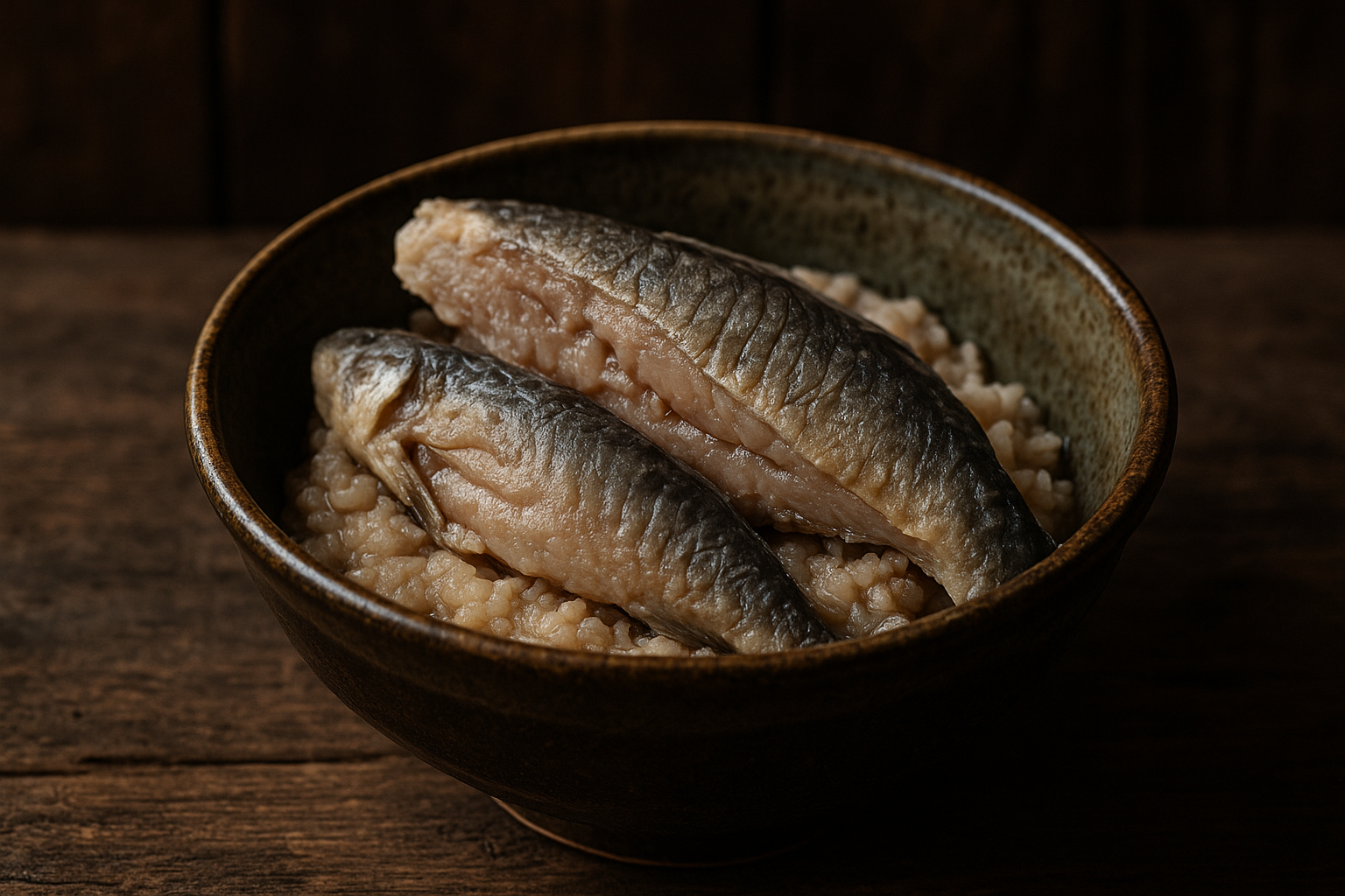 Narezushi - geleneksel Japon fermente balık turşusu, sushi'nin atası