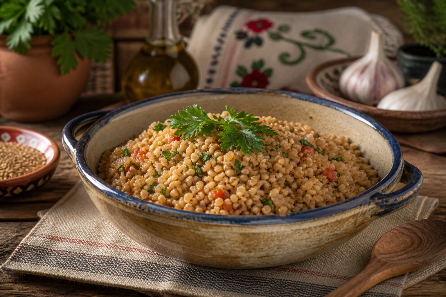 Siyez bulgur pilavı