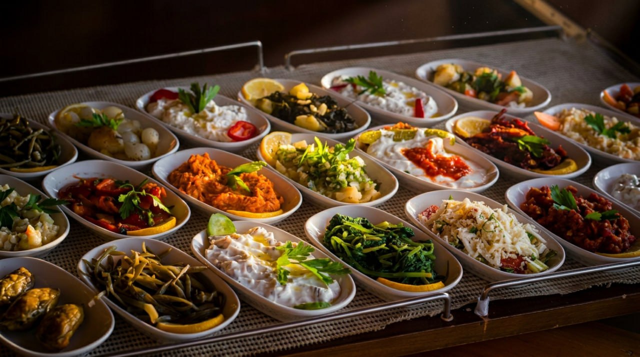 Meze Sadece Rakı Masasında Olur
