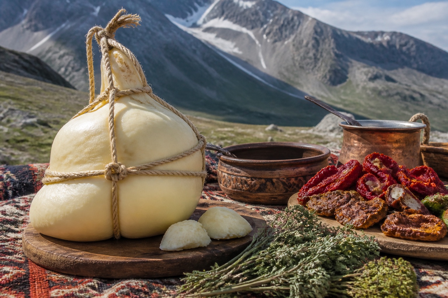 Yörük mutfağında kurutulmuş gıda