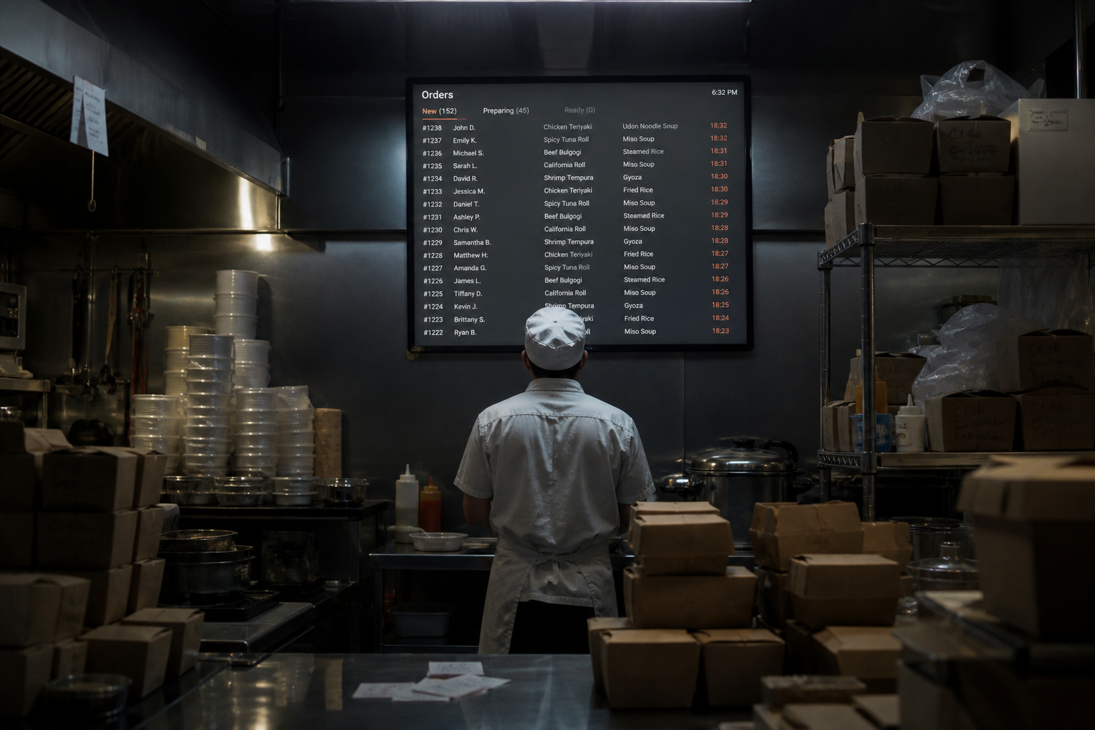 Müşterisi Olmayan Restoranlar: Hayalet Mutfaklar (Ghost Kitchens) Şef-Misafir Bağını Nasıl Kopardı? detayı