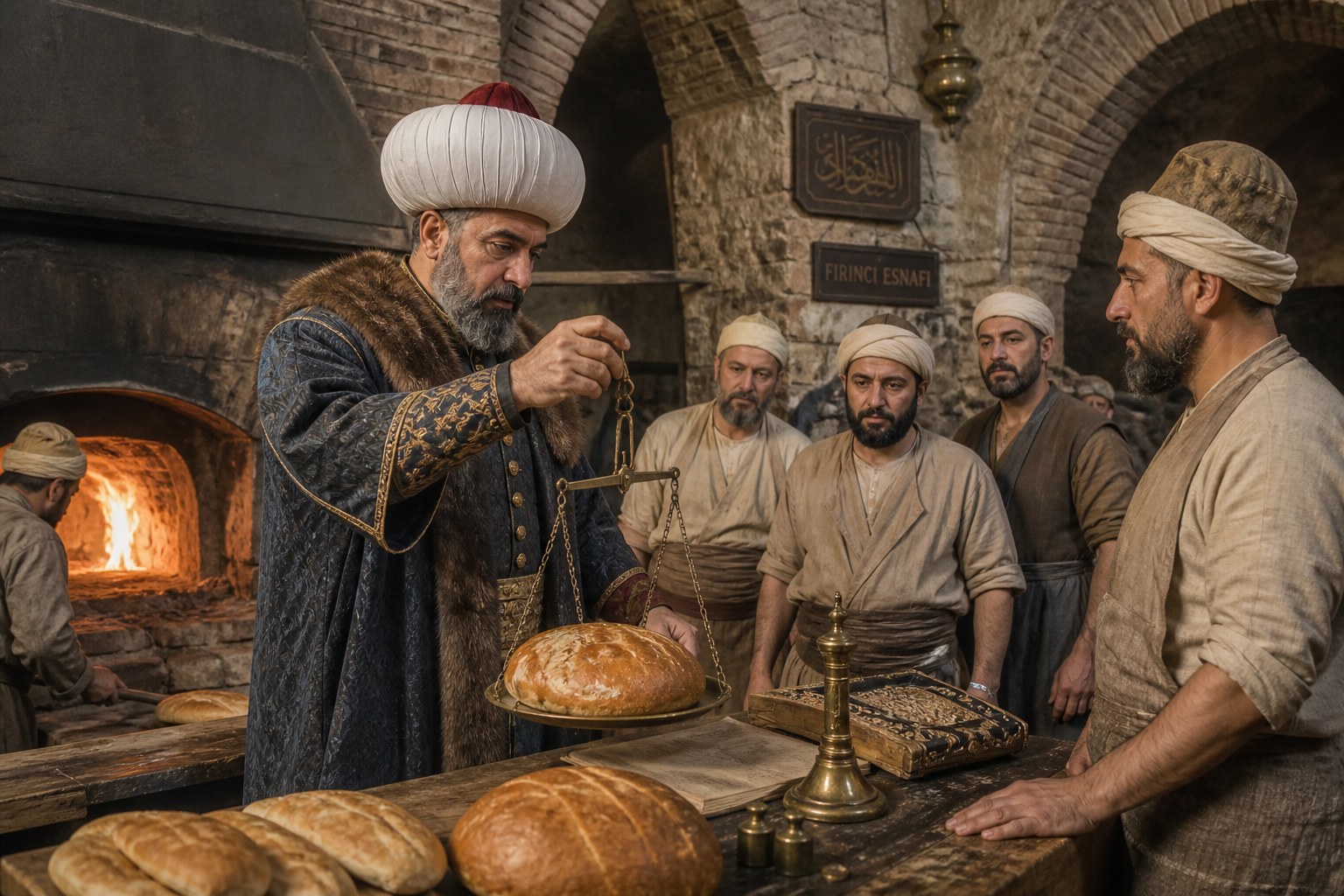 Osmanlı lonca teşkilatında ekmek tartımı ve muhtesip narh denetimi