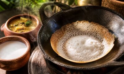 Kerala Usulü Çıtır Kenarlı Yumuşak Merkezli Appam