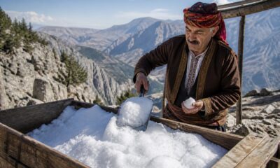 Toros Dağlarında Kar ve Pekmezli Karsambaç
